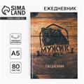 Ежедневник «Мужик №1» А5, 80 листов 7115237 - фото 16889312