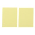 Набор 2 блока с липким краем 38 мм х 51 мм, 100 листов, х 2 штуки, пастель, жёлтые 7314802 - фото 16890371