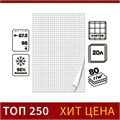 Блокнот для флипчарта в клетку Calligrata, 67.5 х 98 см, 20 листов, 80 г/м2, белизна 92% 7790039 - фото 16891388