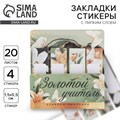 Набор стикеров-закладок «Золотой учитель»: 4 шт, 20 листов 7666770 - фото 16893660