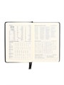 Ежедневник НЕдатированный А5, 136 листов в линейку, кожзам "Небраска", серебряный срез, черный 7895005 - фото 16895313