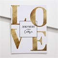 Папка для свидетельства о заключении брака «LOVE», А4 9162211 - фото 16896007