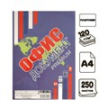 Бумага А4 250л Офис документ премиум, 120г/м2, бел 155%, класс В в т/у пленке 9382511 - фото 16897540