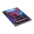 Ежедневник недатированный А5, 80 листов, твёрдая обложка, NEON GIRL, блок офсет 9280727 - фото 16897747
