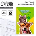 Ветеринарный паспорт международный универсальный «Кот и Собака» 9377285 - фото 16898634