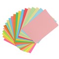 бумага цветная А4 100л Calligrata Пастель + интенсив + неон + умеренный МИКС 20цв 80г/м2 9447633 - фото 16899175