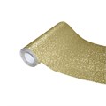 Пленка самоклеящаяся цветная deVENTE, 0,45 х 1 м, 100 мкм, золотистая с блёстками 9228816 - фото 16900297