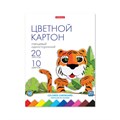 Картон цветной А4, 20 листов, 20 цветов ErichKrause, плотность 170 г/м2, схема поделки 9718540 - фото 16905996
