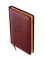 Ежедневник недатированный А5, 136 листов в линейку, кожзам "Небраска", золотой срез, коричневый 9470281 - фото 16907906