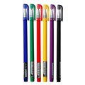 Набор шариковых ручек 6 цветов, 1 мм, однотонный цвет корпуса софтач, в цвет стержня, в блистере 9669260 - фото 16908648