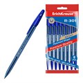 Набор ручек шариковых ErichKrause R-301 Original Stick, 8 штук, узел 0.7 мм, чернила синие 9892644 - фото 16909268