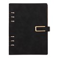 Органайзер на кольцах, формат А5, 90 листов, линия, с хлястиком, обложка кожзам МИКС 9743423 - фото 16909900