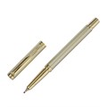 Ручка подарочная роллер в кожзам футляре ПБ IT, корпус матовое золото/золото 9669930 - фото 16909955
