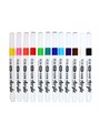 Набор маркеров акриловых 24 цвета, круглый наконечник, для любой поверхности 9656416 - фото 16911420