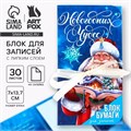 Новый год. Блок для записей с липким слоем «Мечты обязательно сбудутся», 30 листов 9746911 - фото 16912223