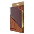 Ежедневник недатированный А5+, 136 листов SIDNEY NEBRASKA, твёрдая обложка, искусственная кожа, ляссе, золотой обрез, блок 70 г/м2, коричневый 10066527 - фото 16912866