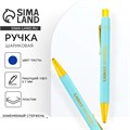 Ручка шариковая синяя паста 0.7 мм «Самая лучшая» пластик с тиснением на корпусе 9823758 - фото 16915794