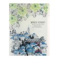Папка формат А4, с 60 прозрачными файлами "Город", МИКС 9922536 - фото 16916303