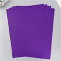 Фетр 1 мм "Лиловый" набор 4 листа 30х40 см 9907193 - фото 16920361