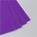 Фетр 1 мм "Лиловый" набор 4 листа 30х40 см 9907193 - фото 16920362
