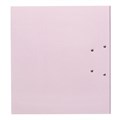 Пaпкa-регистратор А4 75мм Calligrata ламинированная, бледно розовый 10083952 - фото 16922783