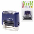 Штамп самонаборный STAFF Printer 8051, 38 х 14 мм, 3 строки, 1 касса, синий 10385498 - фото 16925598