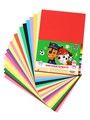Бумага цветная тонированная, А4, 100 листов, 20 цветов, немелованная, двусторонняя, в пакете, 80 г/м², Щенячий патруль 10021243 - фото 16926583