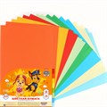 Бумага цветная тонированная, А4, 16 листов, 8 цветов, немелованная, двусторонняя, в пакете, 80 г/м², Щенячий патруль 10021258 - фото 16926622