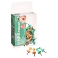 Кнопки силовые ErichKrause "Pastel Bloom", 50 штук, микс, в пэт-боксе 10401655 - фото 16926803