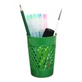 Подставка-стакан для канцелярии Calligrata "Офис-класс", зелёная 10386959 - фото 16927476