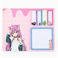 Книжка стикеров «Аниме девочка», 5 блоков, 30 л 10092098 - фото 16927976