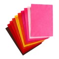 Набор цветного фетра, толщина-1 мм, формат А4, мягкий, 10 листов, 10 цветов, солнечные цвета 10071801 - фото 16930041