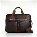 Сумка мужская, натуральная кожа, цвет коричневый 10546942 - фото 16931131 Сумка мужская, натуральная кожа, цвет коричневый 10546942 - фото 16931131
