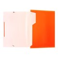 Папка картотека Calligrata Неон 13 отдел. A4 пластик 0.7мм оранж. рез в цвет 10111466 - фото 16932125