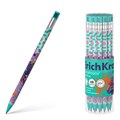 Карандаш механический 2,0 мм ErichKrause "ColorTouch Tropical" НВ, с точилкой, шестигранный корпус Soft-touch, тубус, микс 10657375 - фото 16932522