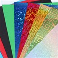 Картон цветной с голографией, А4, 10 листов, 10 цветов, немелованный, двусторонний, в папке, 250 г/м², Человек-паук 10026335 - фото 16933817