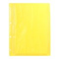 Файл-вкладыш А4,180 мкм, Calligrata TOP, ПВХ, с расширением, матовый, вертикальный, 5 штук, желтый лимон 10480256 - фото 16934552