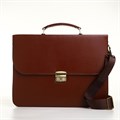 Портфель деловой, 38*4*28 см, отд на клапане, дл.ремень, коричневый 10462999 - фото 16935465 Портфель деловой, 38*4*28 см, отд на клапане, дл.ремень, коричневый 10462999 - фото 16935465
