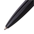 Ручка подарочная шариковая в кожзам футляре поворотная Люкс корпус черный/серебро 10562199 - фото 16936386