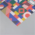 Бумага для скрапбукинга "Color geometry" плотность 180 гр набор 5 шт 30,5х32 см 10718209 - фото 16937524