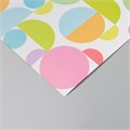 Бумага для скрапбукинга "Яркие круги" плотность 180 гр набор 5 шт 30,5х32 см 10718342 - фото 16937870
