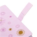 Ежедневник недатированный, А5, 140л, клетка, обл.кожзам, с хлястиком, Цветы, сиреневый 10536939 - фото 16938578