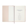 Органайзер на кольцах, А5, 128л, клетка, обл.кожзам, с боковой закладкой, Бизнес, бежевый 10536948 - фото 16938670