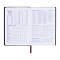 Ежедневник недатированный, А5, 140л, клетка, обл.кожзам, на кнопке, Черный/серый 10536962 - фото 16938788