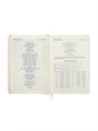 Ежедневник недатированный A5, 140л, клетка, кожзам, на резинке, бирюзовый срез, Розовый 10536972 - фото 16938829