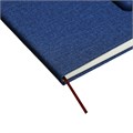 Ежедневник недатированный A5, 96л, лин, держатель для телефона/планшета/ручки, Синий 10537022 - фото 16938916