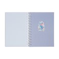 Записная книжка подарочная на гребне 80л,линия, цветной блок,облож.ПВХ 3D Аниме(17,7х13,7см)   10539 10539913 - фото 16939173