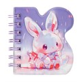 Записная книжка подарочная на гребне 80л,линия, цветной блок,обложка ПВХ 3D Зайка(10х10,5см)   10539 10539938 - фото 16939343 Записная книжка подарочная на гребне 80л,линия, цветной блок,обложка ПВХ 3D Зайка(10х10,5см)   10539 10539938 - фото 16939343