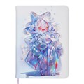 Записная книжка подарочная 96л,линия, цветной срез,обложка ПВХ 3D Аниме (17,7х12,4см) 10539967 - фото 16939532