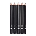 Набор карандашей чернографитных 12 штук (2шт-2В, 2шт-В, 4шт-НВ, 2шт-Н, 2шт-2Н) 10325518 - фото 16940244